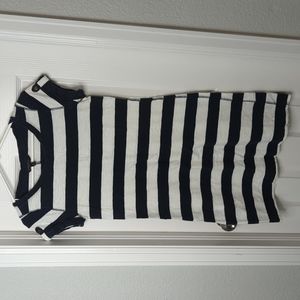 Banana Republic striped midi dress Size Medium